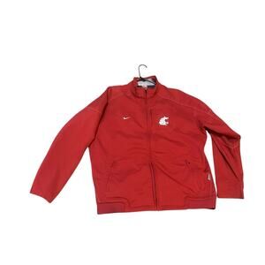 Vintage WSU Cougars Team Nike Size XXL Full Zip Soft Shell Authentic Embroidered